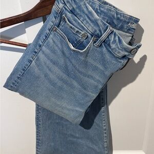 American Eagle Outfitters Light Blue High Rise Jeans